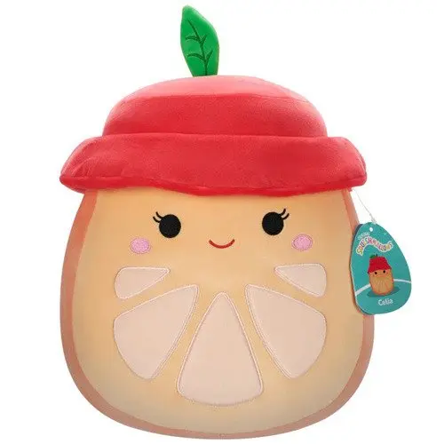 Squishmallows pomerančový plátek - celia, 30 cm