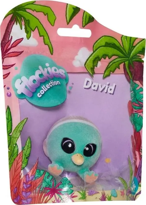 Flockies Kačer David - sběratelská figurka 5 cm - TM Toys