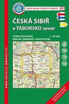 Trasa - KČT Laminovaná turistická mapa - Česká Sibiř, Táborsko, 6. vydání, 2016
