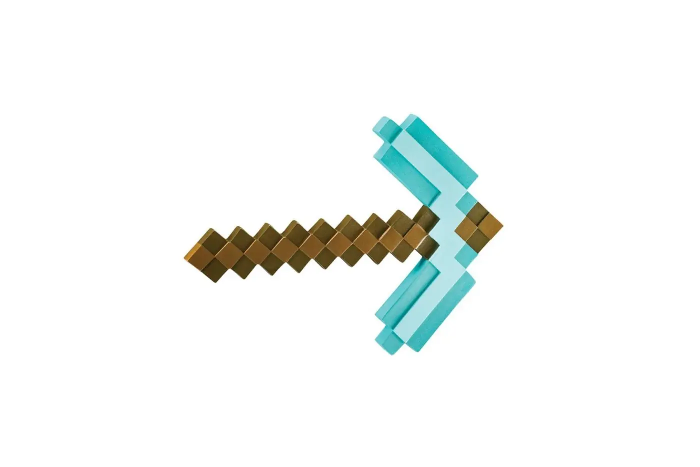 Minecraft replika zbraně 40 cm - Diamantový krumpáč - Disguise