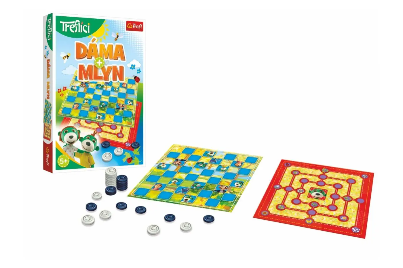 Dáma a Mlýn Treflíci - hra z kategorie Ostatné