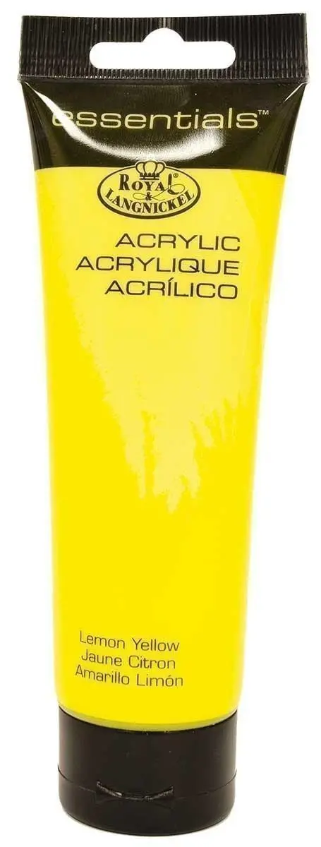 Royal & Langnickel Akrylová barva 120ml LEMON YELLOW