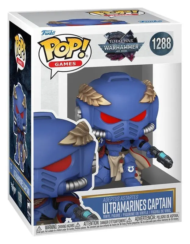 Funko POP Games: Warhammer 40,000 - Ultramarines Captain #1288