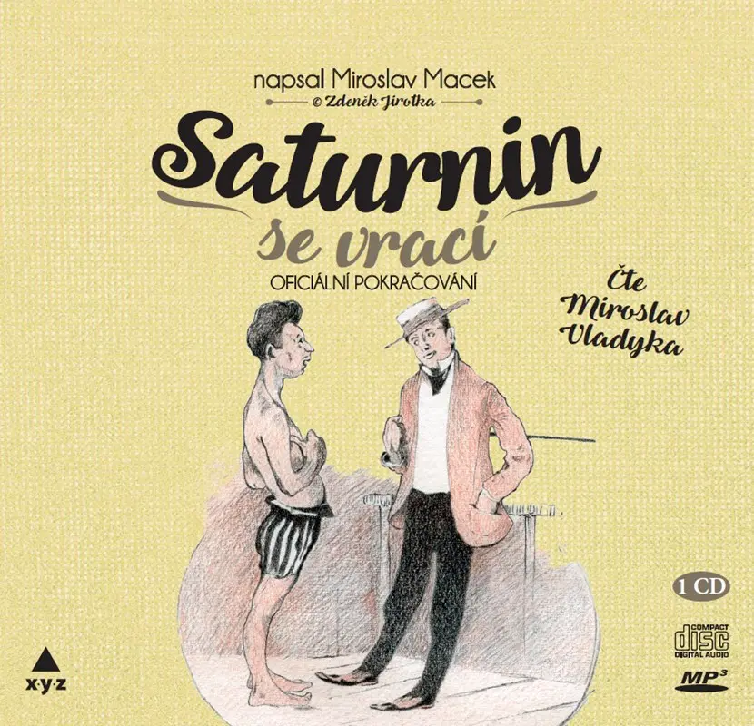 Saturnin se vrací - audiokniha z kategorie Beletria
