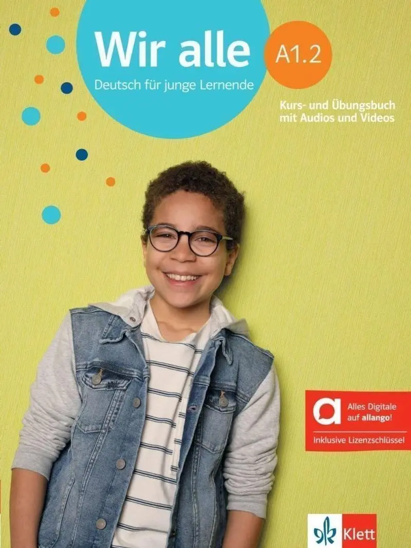 Wir alle A1.2 – Hybride Ausgabe – Kursb./Übungsbuch + MP3/Video allango.net + Lizenz (24 M