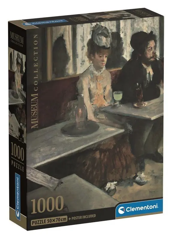 Clementoni - Puzzle 1000 Muzeum V kavárně