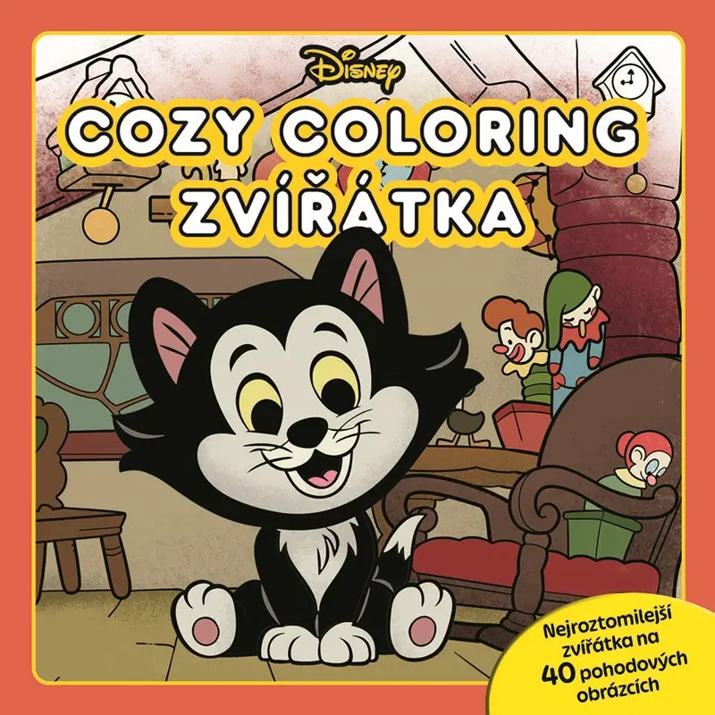 Cozy omalovánky Zvířátka - kolektiv autorů
