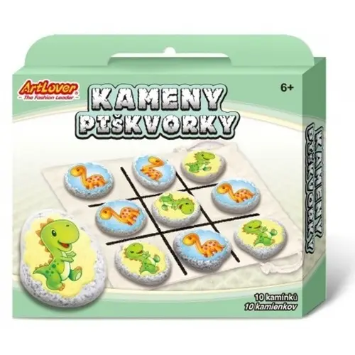 ArtLover Kameny - piškvorky - dinosauři
