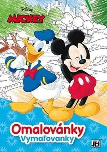 Mickey - Omalovánky A4 - kolektiv autorů