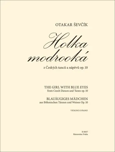 Holka modrooká Českých tanců a nápěvů o - Otakar Ševčík