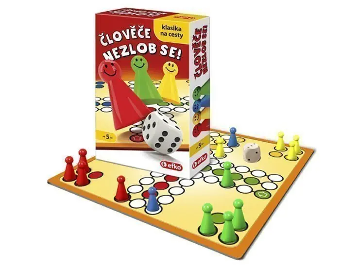 Člověče, nezlob se - společenská hra na cesty - Efko