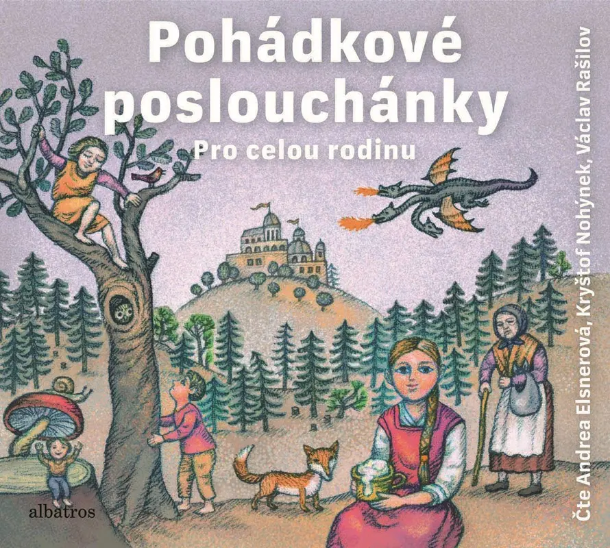 Pohádkové Poslouchánky  ( pro děti) (audiokniha) - Božena Němcová