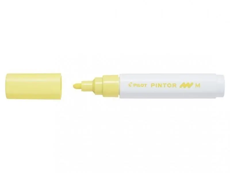 PILOT Pintor Medium akrylový popisovač 1,5-2,2mm - pastelový žlutý