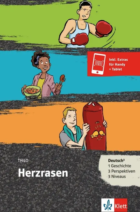 Herzrasen (A1-B1) - Buch + MP3 allango.net - THiLO