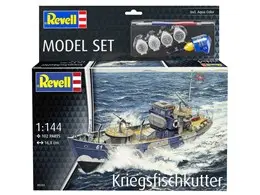 Revell ModelSet - Plastikový model lodě KFK (Kriegsfischkutter)