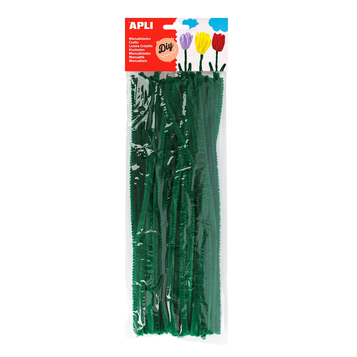 APLI modelovací drátky 30 cm - zelené 50 ks