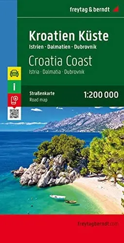 AK 7403 Chorvatské pobřeží 1:200 000