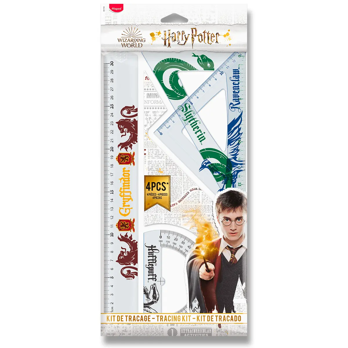 Maped Harry Potter - Sada pravítek 4 ks