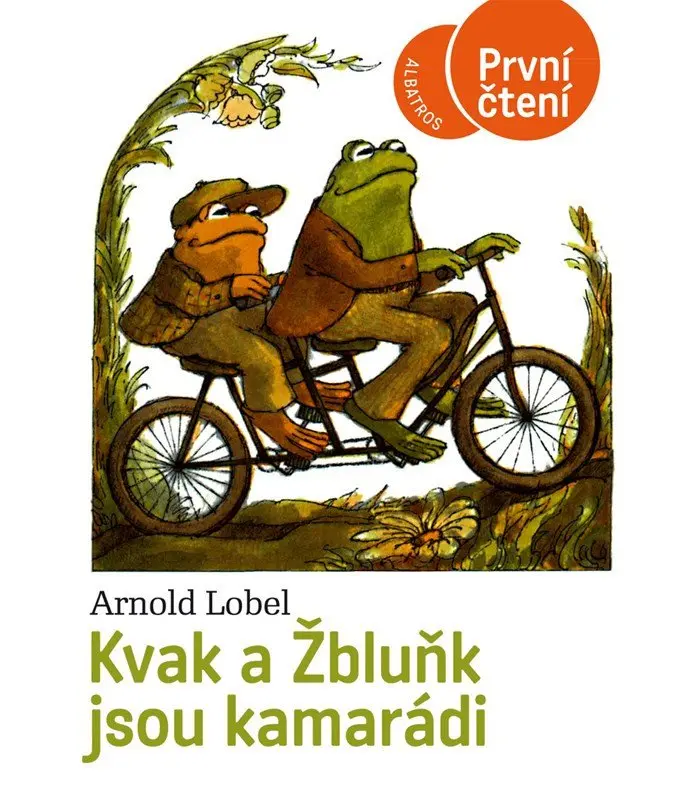 Kvak a Žbluňk jsou kamarádi - První čtení - Arnold Lobel