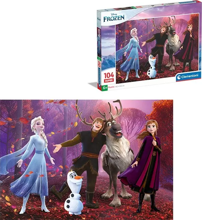 Puzzle Ledové království 104 dílků - Kolektiv