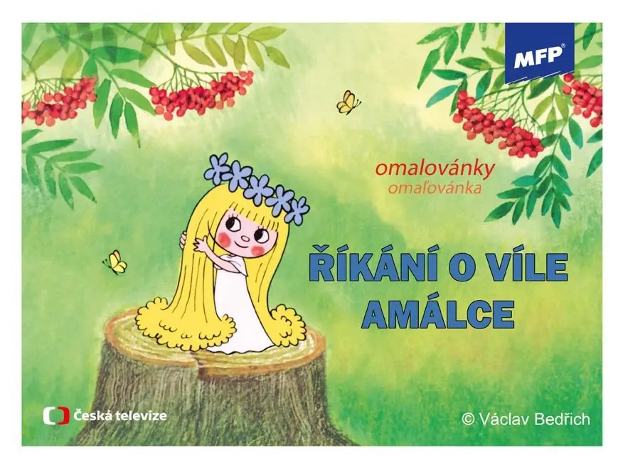 Omalovánky MFP Víla Amálka