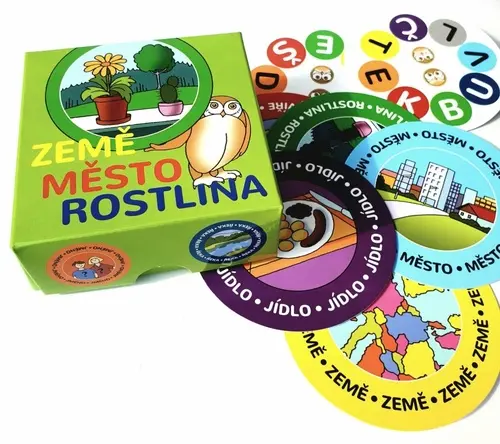 Země, město, rostlina... - společenská hra - Petr Sýkora