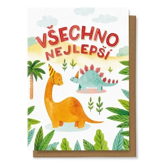 Chaukiss Všechno nejlepší - dinosauři