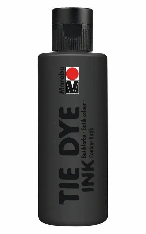 Batikovací barva 80ml - černá 073