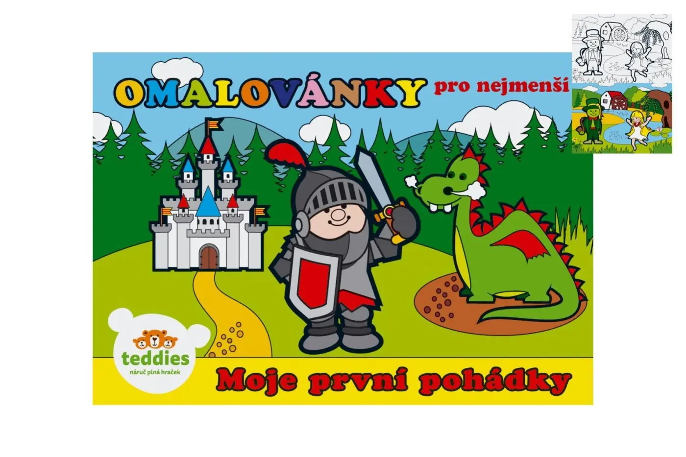 Moje první pohádky  - Omalovánky