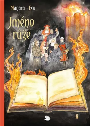 Jméno růže - komiks - Umberto Eco