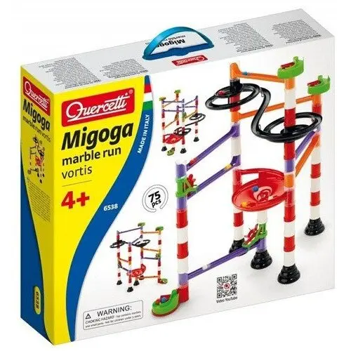 Migoga Marble Run Vortis - Barevná kuličková dráha