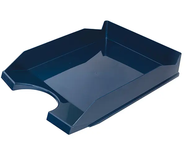 Office Products kancelářský odkladač, A4, PS-PP, tm. modrý