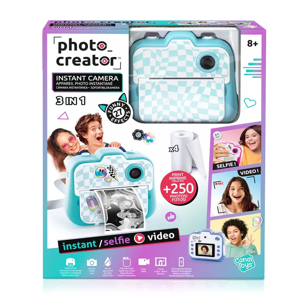 Creator Instantní Fotoaparát Tyrkys - EPEE