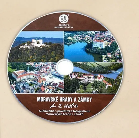 Moravské hrady a zámky z nebe - DVD - Milan Paprčka