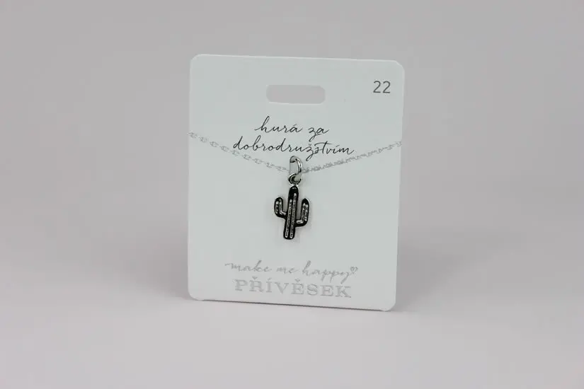 Přívěsek MAKE ME HAPPY Kaktus