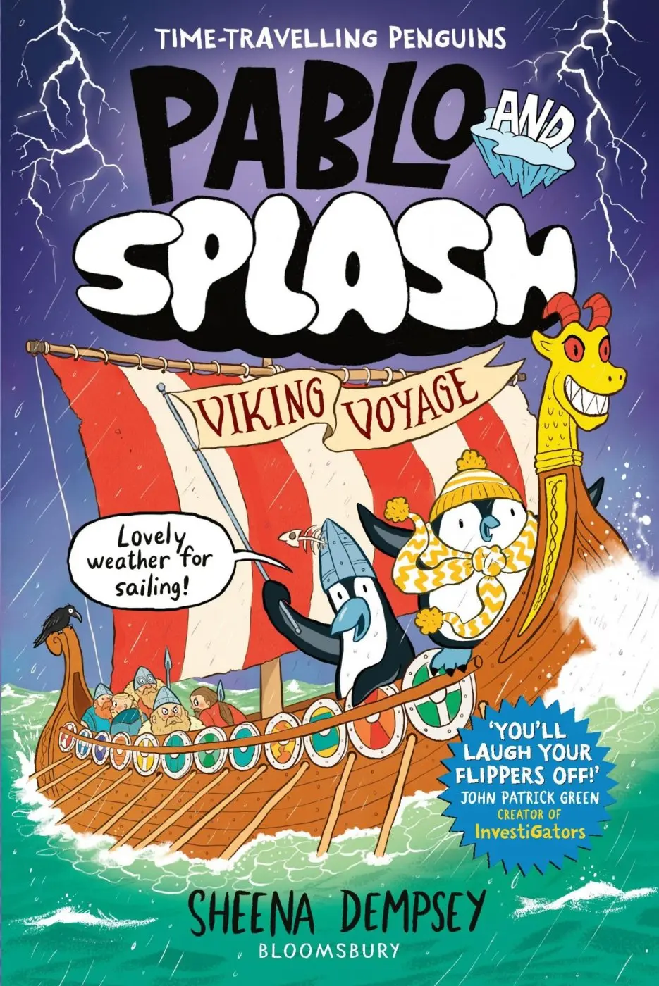 Pablo and Splash: Viking Voyage (The hilarious kids graphic novel series about time-travelling penguins) - Sheena Dempsey
