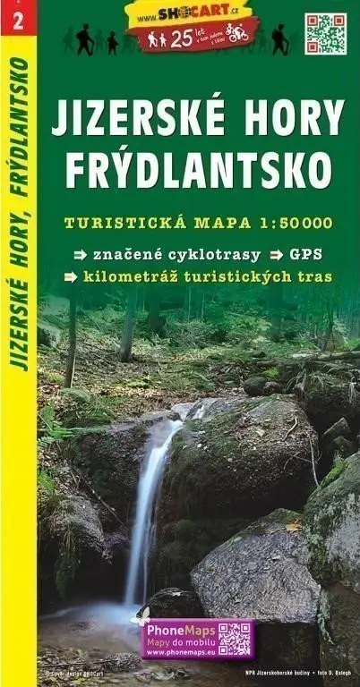SC 002 Jizerské hory, Frýdlantsko 1:50 000