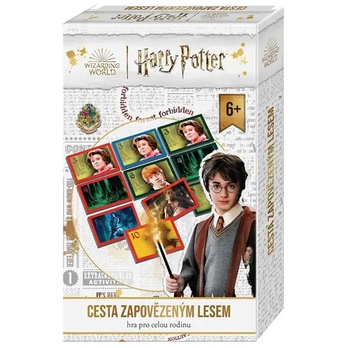 Harry Potter Cesta Zapovězeným lesem - rodinná hra (cestovní verze)