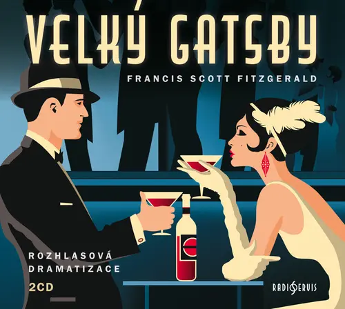 Velký Gatsby - 2 CDmp3 - Francis Scott Fitzgerald