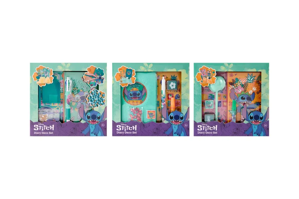 Deco set s diářem Stitch