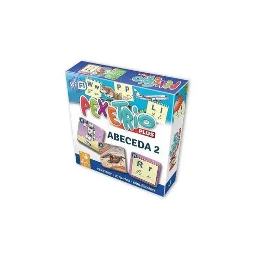 Efko Společenská hra - Pexetrio - Abeceda 2 Plus