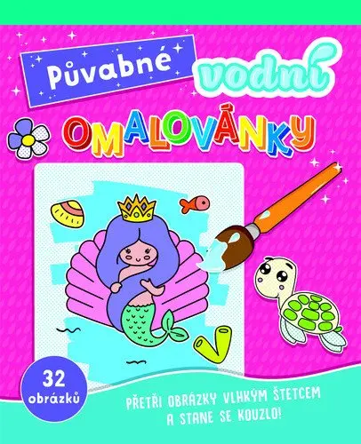 Půvabné vodní omalovánky - kolektiv autorů