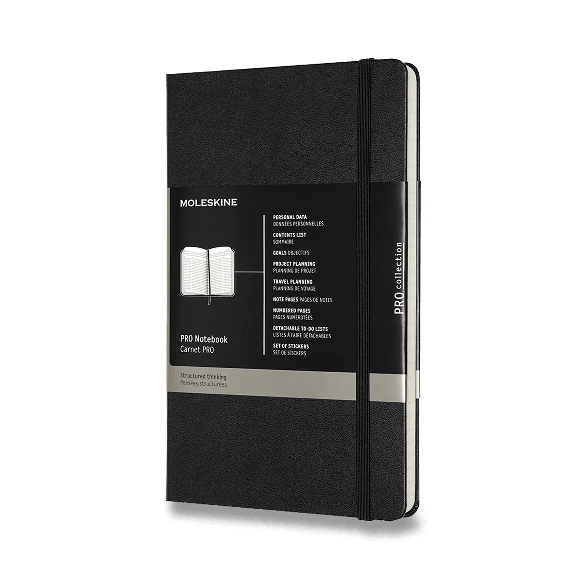 Moleskine Professional - zápisník v tvrdých deskách - vel.