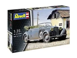 Revell Plastic ModelKit auto 03354 Typ 320 W142 Cabriolet 1:35