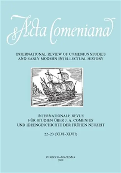 Acta Comeniana 22-23 - kolektiv autorů