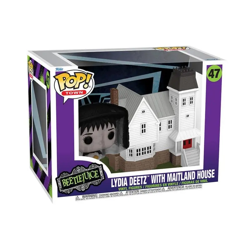Funko POP Town: Beeltejuice - Lydia Deetz with Maitland House #47
