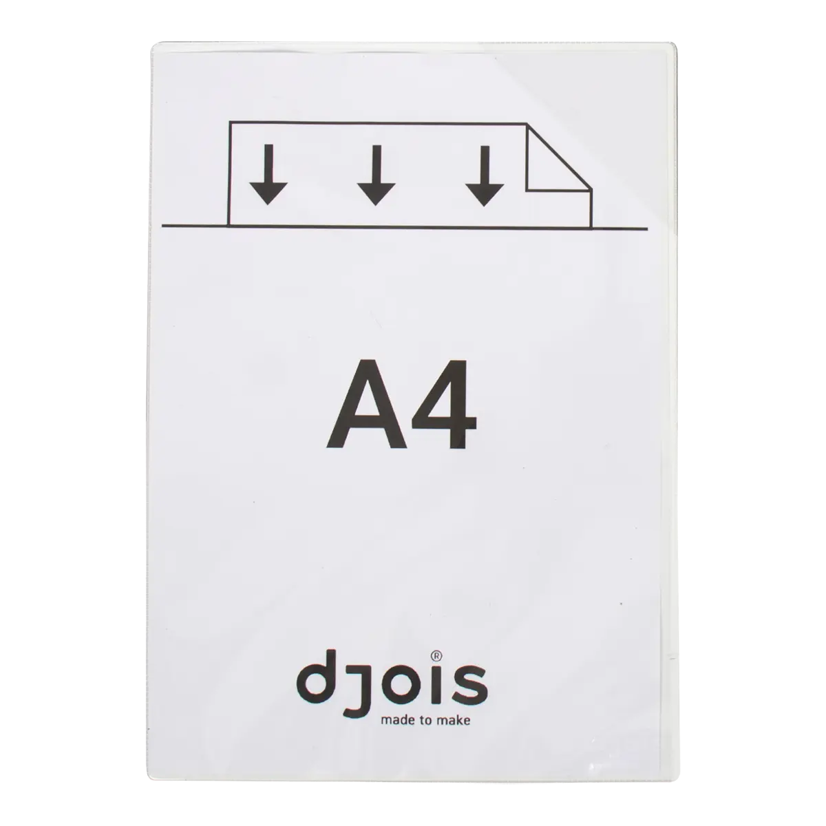 djois magnetická kapsa - Kang Easy Load, A4, transparentní, bílá, 5 ks