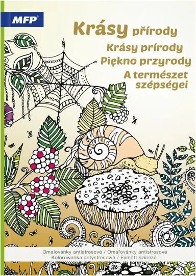 Omalovánky antistresové Krásy přírody