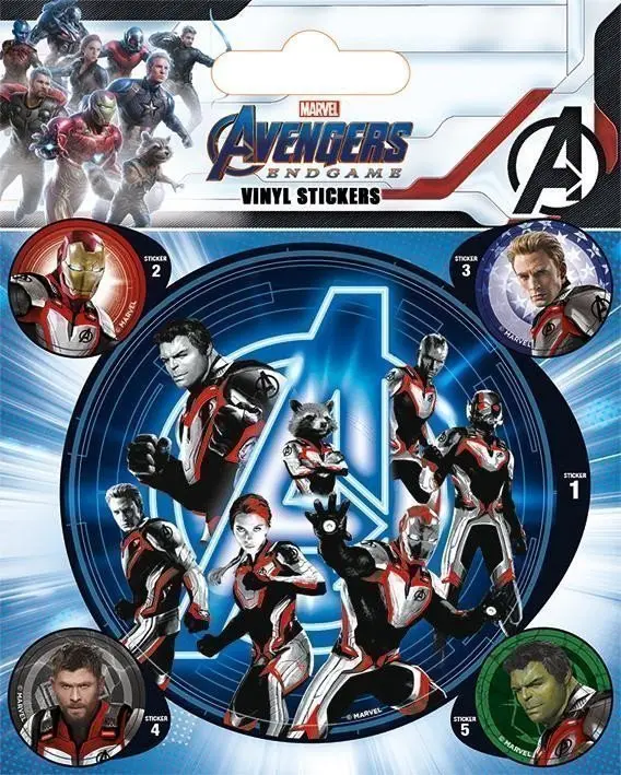 Samolepky Avengers 5 ks