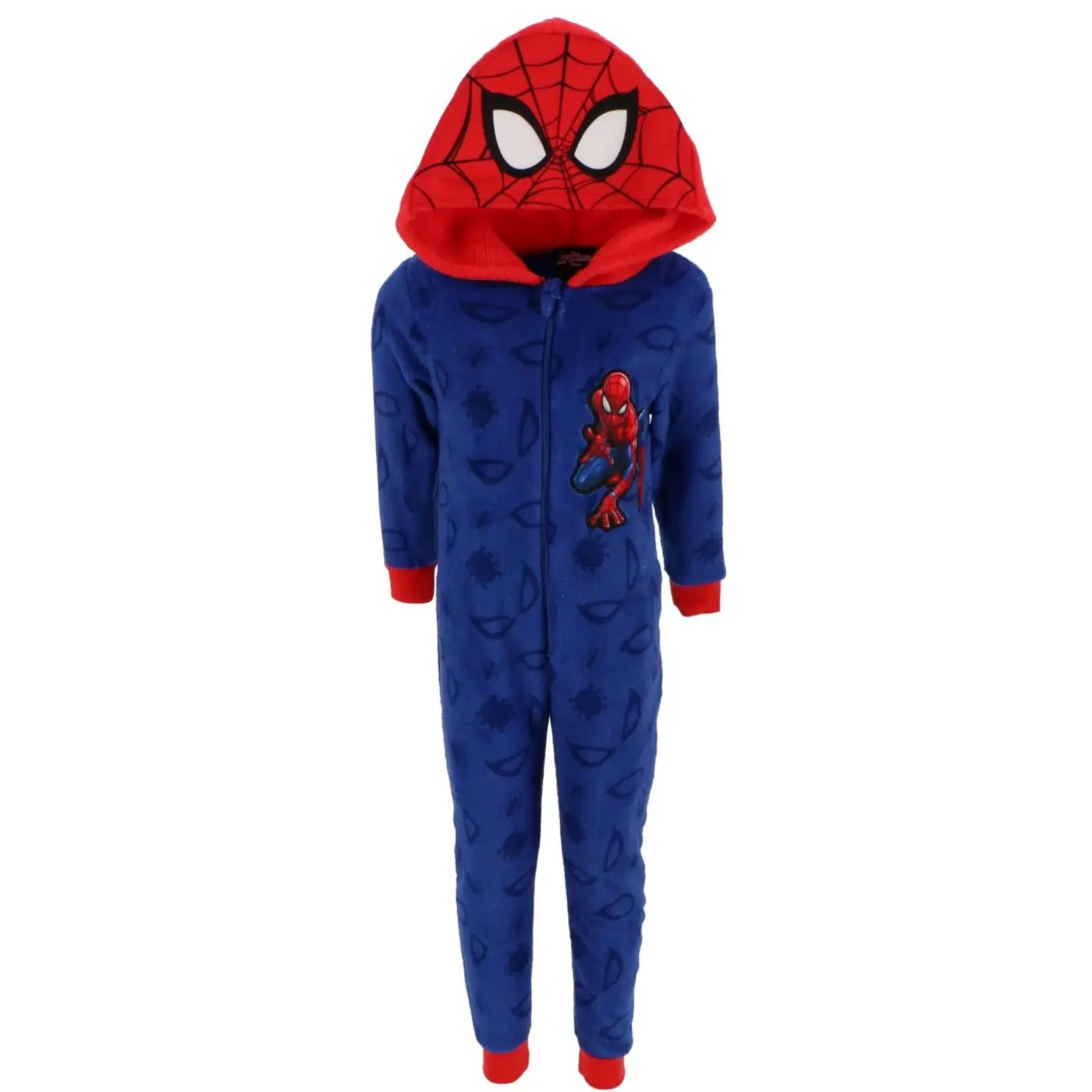 Cozy Noxxiez OS554B Spiderman - dětský multifunkční overal 3 v 1 velikost 110/116